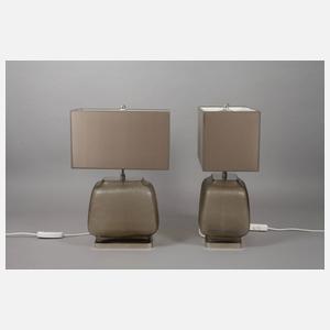 Paar Tischlampen Design