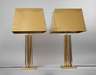Paar große Designlampen