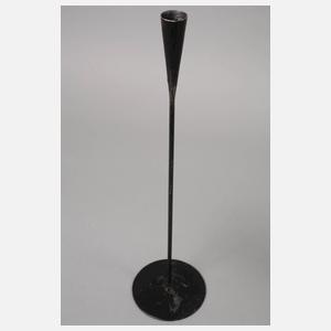 Paar Tischlampen und Leuchter