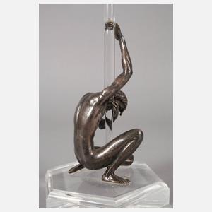 Figürliches Vasenpaar Silber