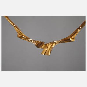 Lapponia Schmuckset in Gold