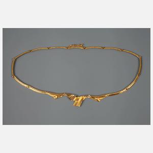 Lapponia Schmuckset in Gold