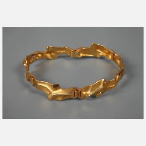 Lapponia Schmuckset in Gold