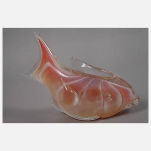 Ermanno Nason drei Fischskulpturen