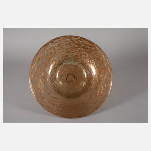 Murano große Schale Kupferaventurin