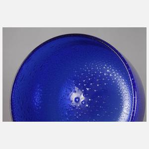 Schale Kobaltglas