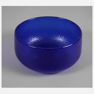 Schale Kobaltglas