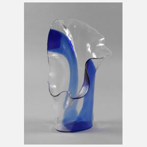 Große Vase Studioglas