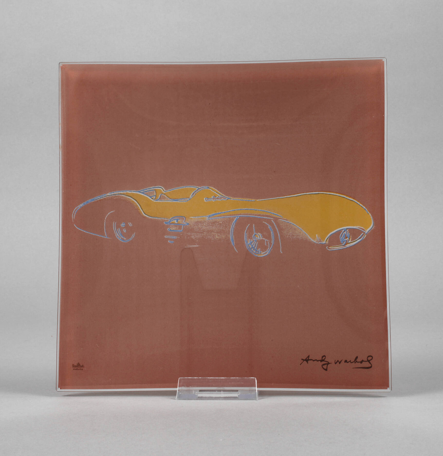 Designschale Andy Warhol Silberpfeil