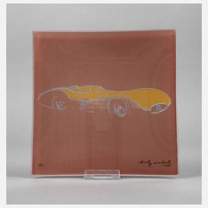 Designschale Andy Warhol Silberpfeil