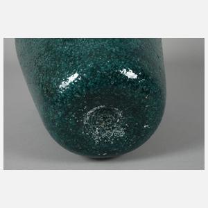 Murano große Schaumglasvase "Pulegoso"