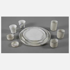 Belgien Set Studioporzellan