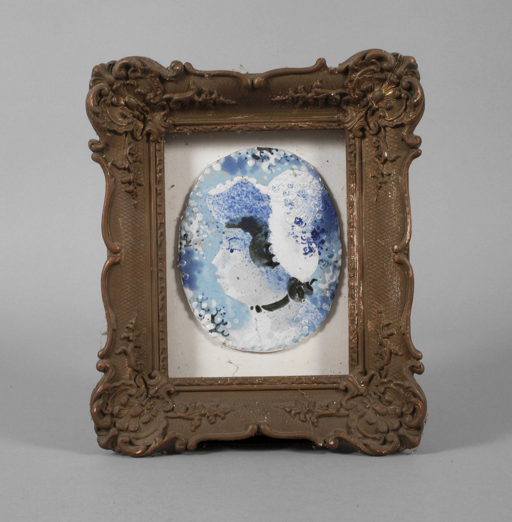 Bildplatte "Der neue Frühjahrshut"