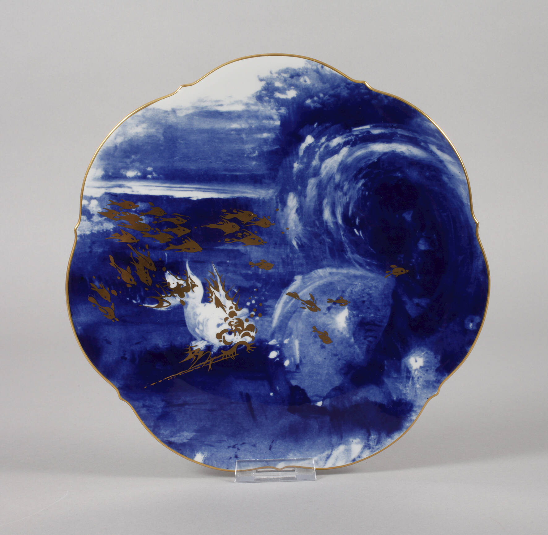 Meissen Wandteller "Meeresspiel"