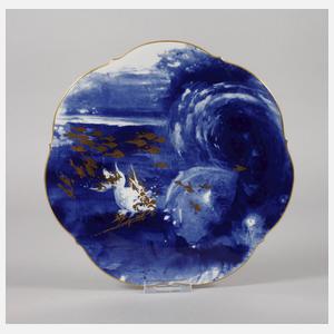Meissen Wandteller "Meeresspiel"