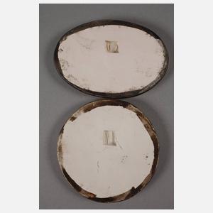 Heinz Werner zwei kleine Reliefplatten Mischwesen