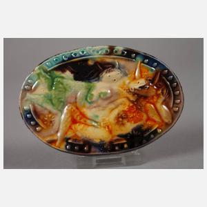 Heinz Werner zwei kleine Reliefplatten Mischwesen