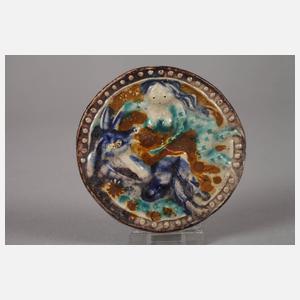 Heinz Werner zwei kleine Reliefplatten Mischwesen