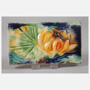 Heinz Werner vier kleine Reliefplatten