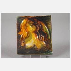 Heinz Werner drei kleine Reliefplatten Frauenmotive