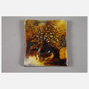 Heinz Werner vier kleine Reliefplatten