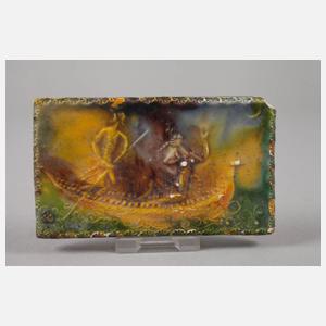 Heinz Werner fünf kleine Reliefplatten