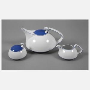 Rosenthal Tee-Kernstück aus dem "Gropius-Service"