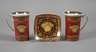 Rosenthal drei Teile "Versace Medusa red"