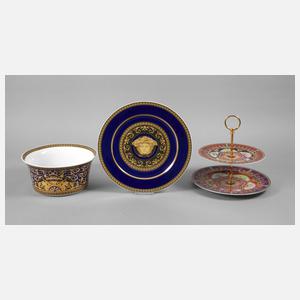 Rosenthal drei Teile "Versace"