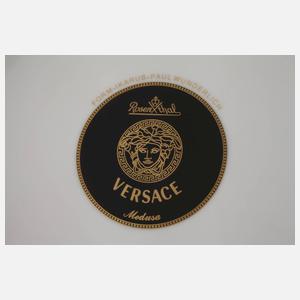 Rosenthal sieben Teile "Versace Medusa red"