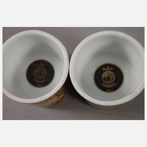 Rosenthal sieben Teile "Versace Medusa red"