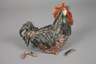 Künstlerkeramik Hahn und Henne