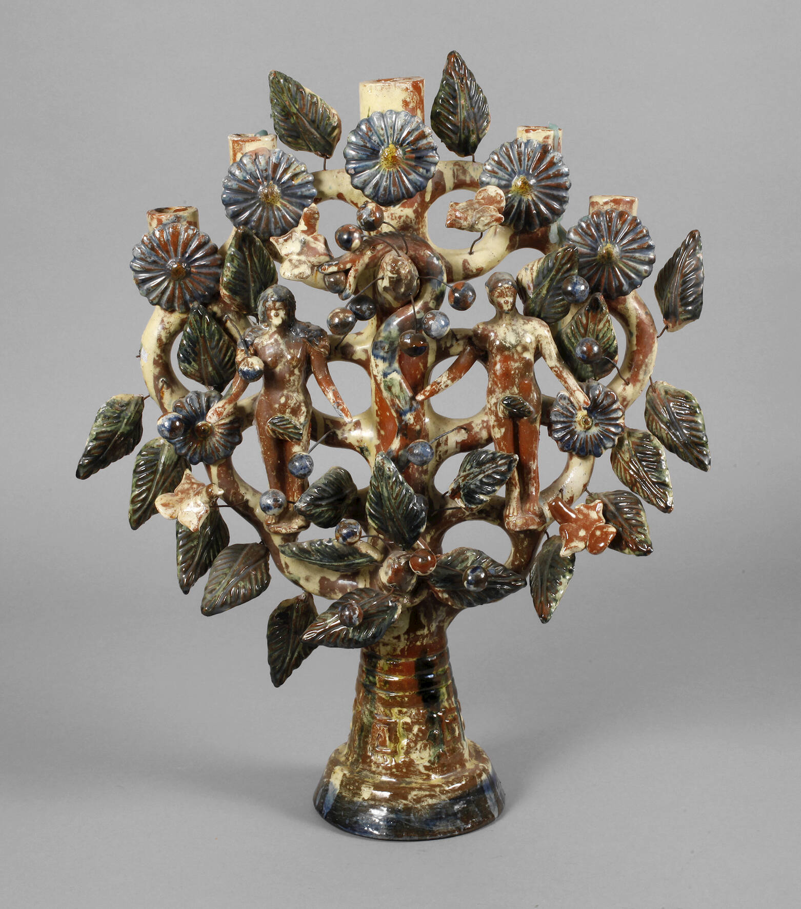 Kerzenleuchter Adam und Eva