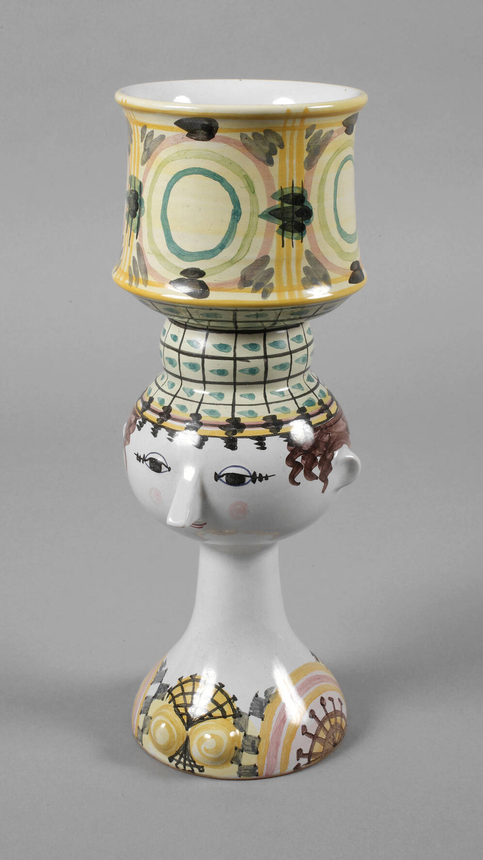 Bjørn Wiinblad Gesichtervase