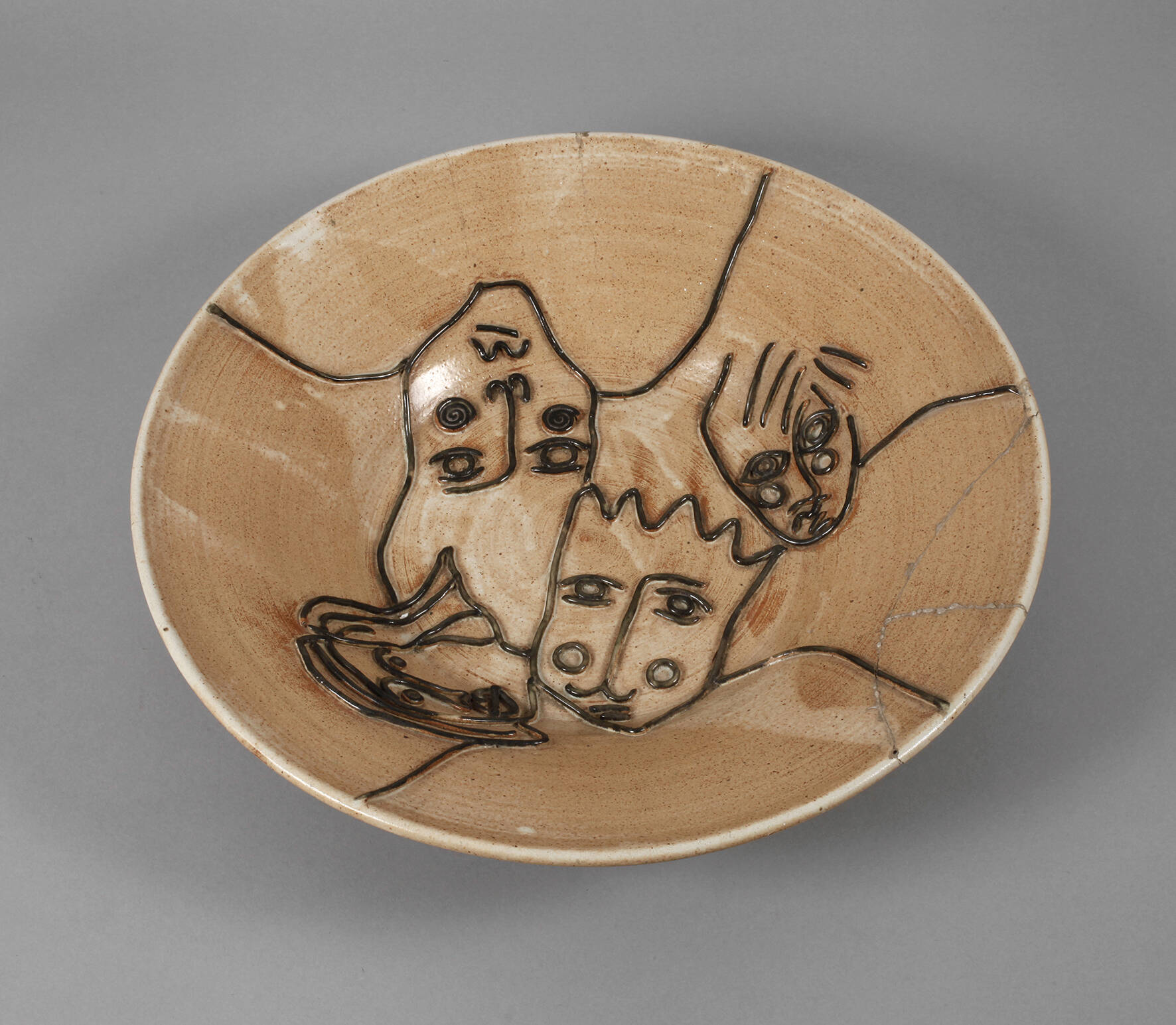 Großer Künstlerteller