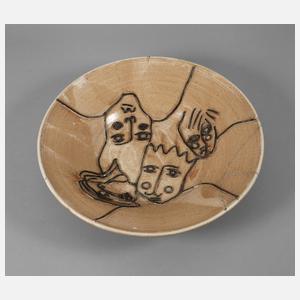 Großer Künstlerteller