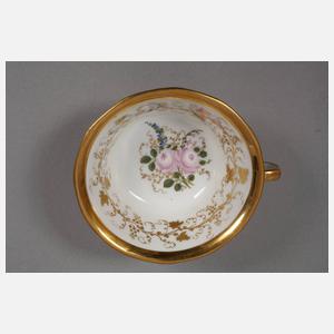 Althaldensleben Sammeltasse mit Wildrosenmotiv