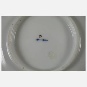 KPM Berlin Untertasse mit Saalansicht