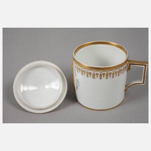 Meissen Jubiläumstasse Friedrich August I.