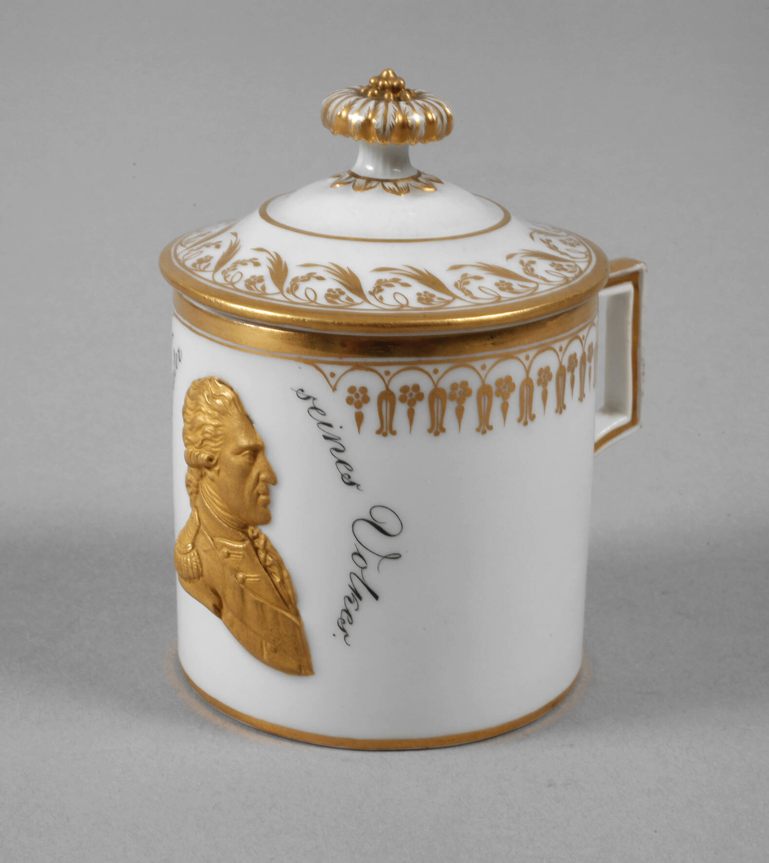 Meissen Jubiläumstasse Friedrich August I.
