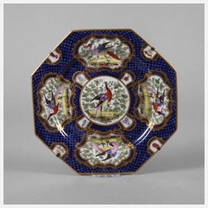 Zierteller mit Vogeldekor