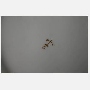 Zierteller mit Vogeldekor