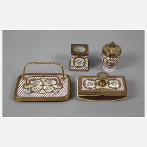 Frankreich Schreibzeug mit Messingmontur