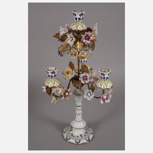 Italien Paar Girandolen im Capodimonte-Stil