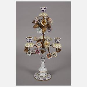 Italien Paar Girandolen im Capodimonte-Stil