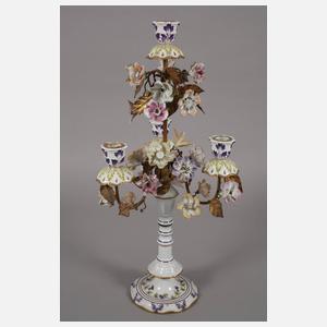 Italien Paar Girandolen im Capodimonte-Stil