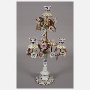 Italien Paar Girandolen im Capodimonte-Stil