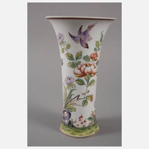 Augarten Wien Trompetenvase "Indischmalerei"