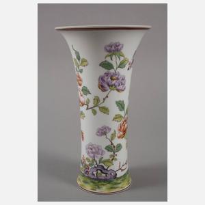 Augarten Wien Trompetenvase "Indischmalerei"