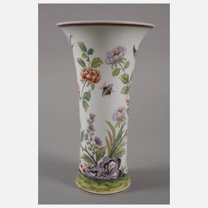 Augarten Wien Trompetenvase "Indischmalerei"